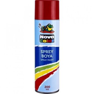 Nova Color NC-801 200 ml Kırmızı Sprey Boya