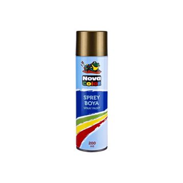 Nova Color NC-802 200 ml Altın Sprey Boya