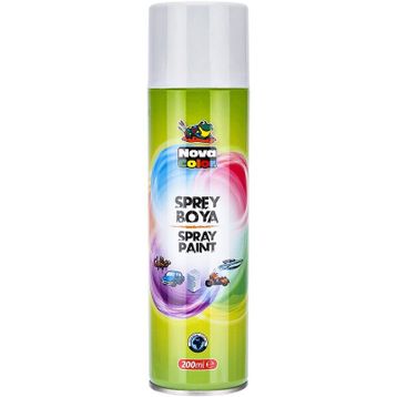 Nova Color NC-804 200 ml Beyaz Sprey Boya