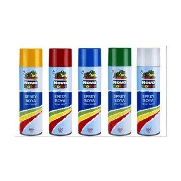 Nova Color NC-807 200 ML Turuncu Sprey Boya