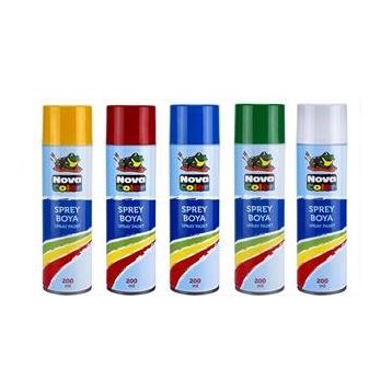Nova Color NC-809 200 ml Pembe Sprey Boya
