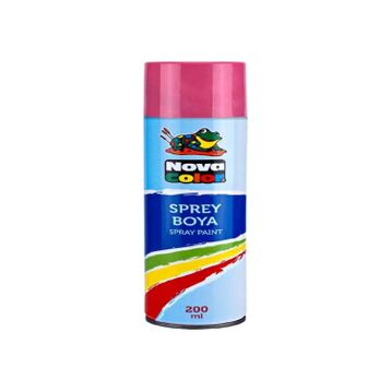 Nova Color NC-809 200 ml Pembe Sprey Boya