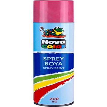 Nova Color NC-809 200 ml Pembe Sprey Boya