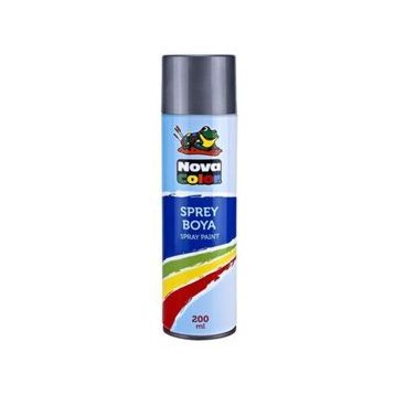 Nova Color NC-810 200 ml Gri Sprey Boya