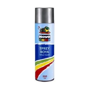 Nova Color NC-812 200 ML Gümüş Sprey Boya