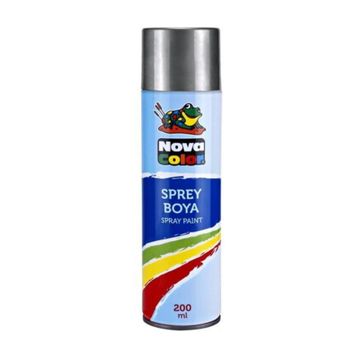 Nova Color NC-812 200 ML Gümüş Sprey Boya