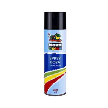 Nova Color Siyah Sprey Boya