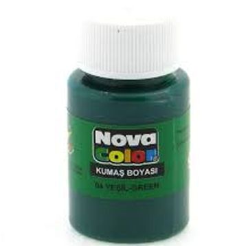 Nova Color Yeşil Kumaş Boyası