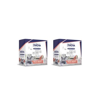Nova Hassas Kediler İçin Topaklanan 2x10 lt Kedi Kumu