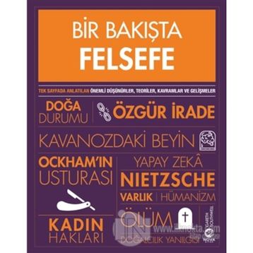 Nova Kitap - Bir Bakışta Felsefe (Ciltli)
