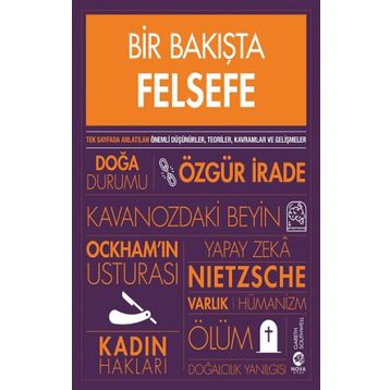 Nova Kitap - Bir Bakışta Felsefe (Ciltli)