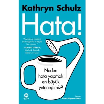 Nova Kitap Hata! - Neden Hata Yapmak En Büyük Yeteneğimiz?