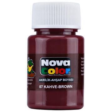 Nova NC-175 Kahve Şişe Akrilik Boya