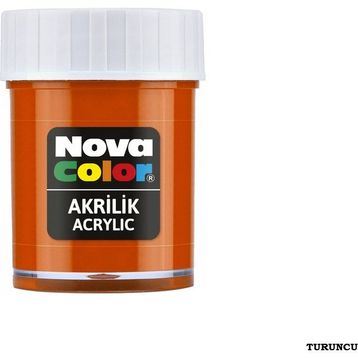 Nova NC-176 Turuncu Şişe Akrilik Boya
