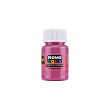 Nova NC-178 Pembe Şişe Akrilik Boya