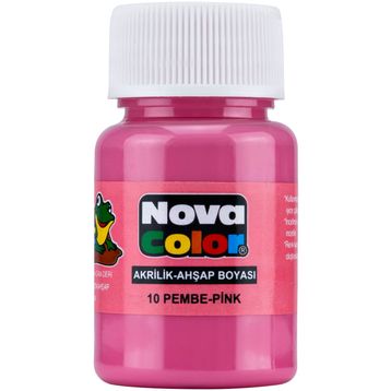 Nova NC-178 Pembe Şişe Akrilik Boya