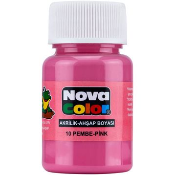 Nova NC-178 Pembe Şişe Akrilik Boya
