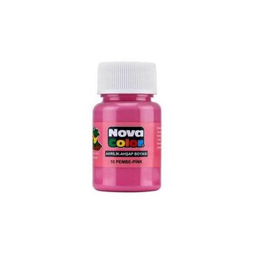 Nova NC-178 Pembe Şişe Akrilik Boya