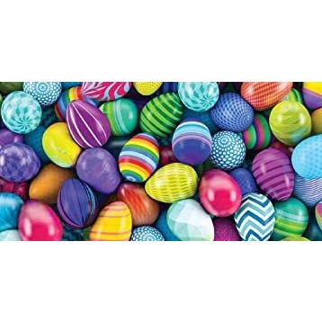 Nova Puzzle 1000 Parça Boyalı Yumurta Kolajı Panorama Puzzle