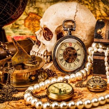 Nova Puzzle 1000 Parça Hazine Sandığı Puzzle