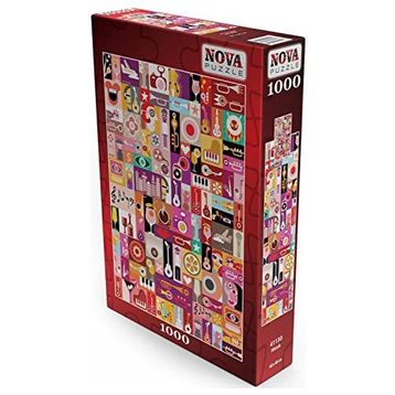 Nova Puzzle 1000 Parça Müzik İllüstrasyon Puzzle