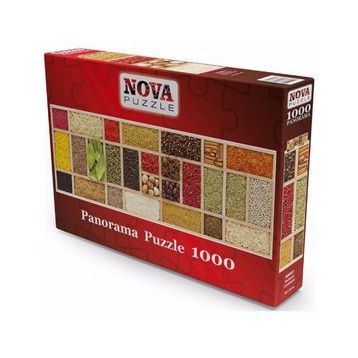 Nova Puzzle 1000 Parça Panorama Baharat Cümbüşü Puzzle