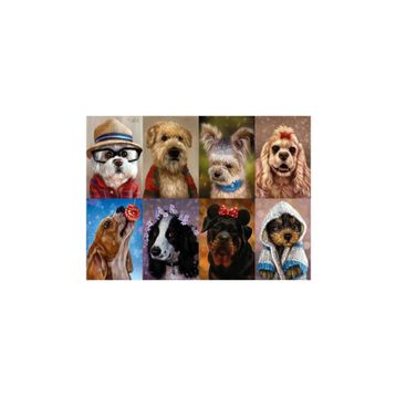 Nova Puzzle 1000 Parça Puzzle - Sevimli Köpek Yavruları