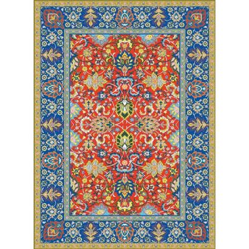 Nova Puzzle 1000 Parça Renkli Halı Deseni Puzzle