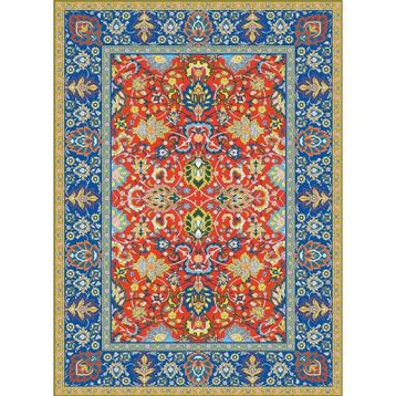 Nova Puzzle 1000 Parça Renkli Halı Deseni Puzzle