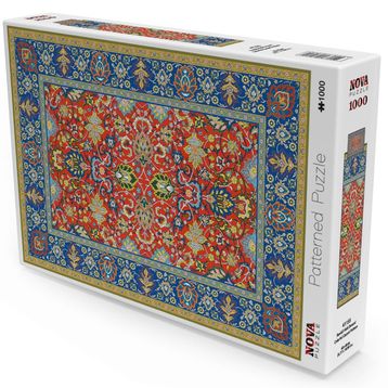 Nova Puzzle 1000 Parça Renkli Halı Deseni Puzzle