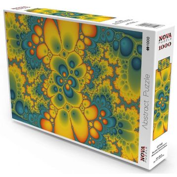 Nova Puzzle 1000 Parça Renkli İllüstrasyon Puzzle