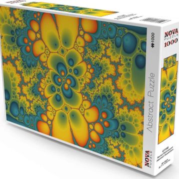 Nova Puzzle 1000 Parça Renkli İllüstrasyon Puzzle