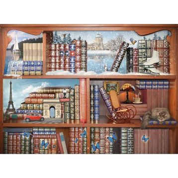 Nova Puzzle 1000 Parça Sihirli Kitaplar Ülkesi Puzzle