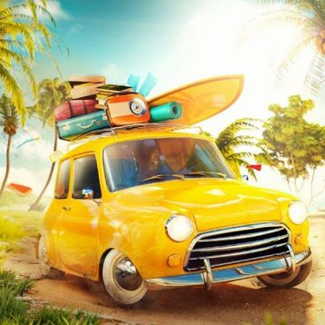 Nova Puzzle 41122 1000 Parça Tatil Heyecanı Puzzle