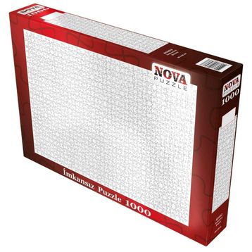 Nova Puzzle Beyaz İmkansız 1000 Parça Puzzle