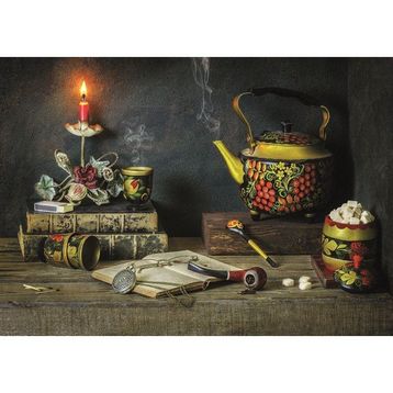 Nova Puzzle Çay Molası 1500 Parça Mini Puzzle