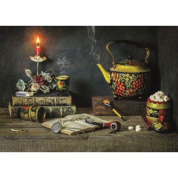 Nova Puzzle Çay Molası 1500 Parça Mini Puzzle
