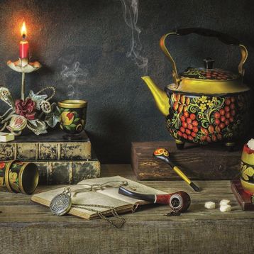 Nova Puzzle Çay Molası 1500 Parça Mini Puzzle