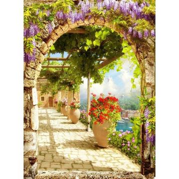 Nova Puzzle Çiçekli Kemer 1000 Parça Puzzle