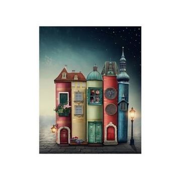 Nova Puzzle Geceyi Aydınlatan Kitaplar 1000 Parça Puzzle