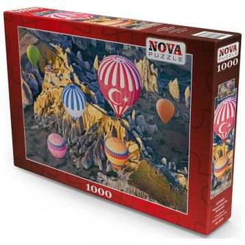 Nova Puzzle Kapadokyada Balonlar 1000 Parça Puzzle