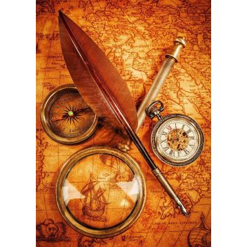 Nova Puzzle Tarihe Not Düşmek 1000 Parça Puzzle
