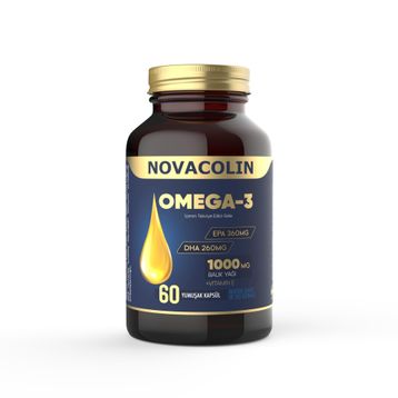 Novacolin Omega-3 60 Kapsül Balık Yağı