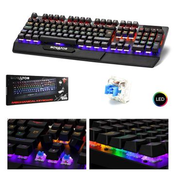 Novator G-505 Blue Switch Oyuncu Klavyesi