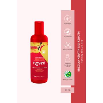 Novex Brezilya 250 ml Keratin Onarıcı Sıvı Keratin