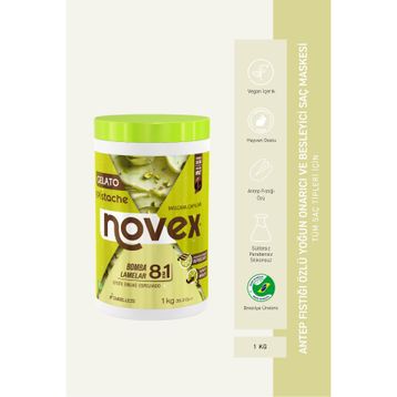 Novex Coconut Oil 1 kg Hasar Görmüş Saçlar için Saç Maskesi