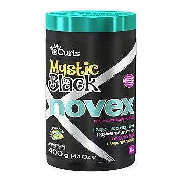 Novex Mystic Black 400 gr Yıpranmış Kuru Saçlar için Saç Uçlarını Onarıcı Saç Maskesi