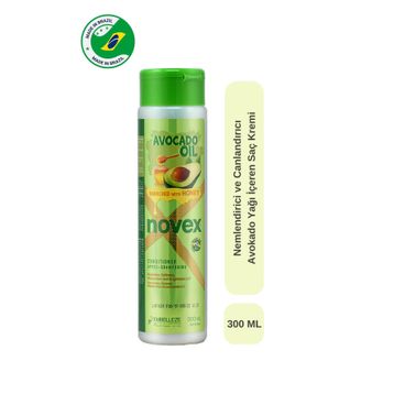 Novex Nemlendirici ve Canlandırıcı Avokado Yağı İçeren 300 ml Saç Kremi