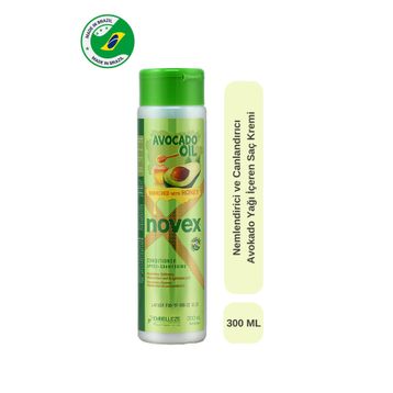Novex Nemlendirici ve Canlandırıcı Avokado Yağı İçeren 300 ml Saç Kremi