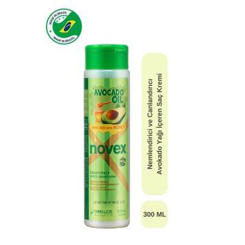 Novex Nemlendirici ve Canlandırıcı Avokado Yağı İçeren 300 ml Saç Kremi